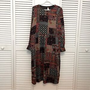 Zara Patchwork Dress size L